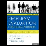 Program Evaluation for Social Workers