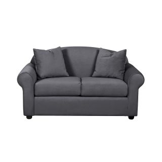 Dream On 63 Loveseat, Micro Charcoal