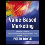 Value Based Marketing