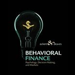 Behavioral Finance Psychology, Decision Making, and Markets