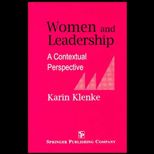 Women and Leadership  A Contextual Perspective