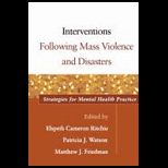 Interventions Following Mass Violence