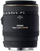 Sigma MACRO 70mm f/2.8 EX DG Autofocus Lens for Nikon AF
