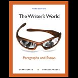 Writers World  Paragraphs and Essays