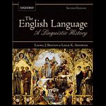 English Language A Linguistic History