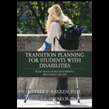 Transition Plann. for Stud. With Disabilities