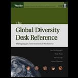 Global Diversity Desk Reference  Managing an International Workforce   With CD