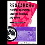 Research in Physical Education, Exercise Science, and Sport
