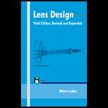 Lens Design    Volume 72