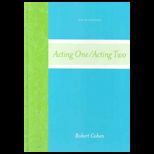 Acting One / Acting Two