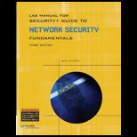 Security and Guide to Network Security Fundamentals  Lab. Man.