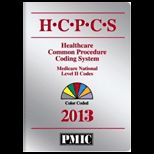 HCPCS Health Care Proc. Level II, 2013   With CD