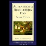 Adventures of Huckleberry Finn  A Norton Critical Edition