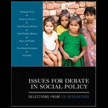 Issues for Debate in Social Policy Selections from CQ Researcher