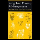 Rangeland Ecology and Management