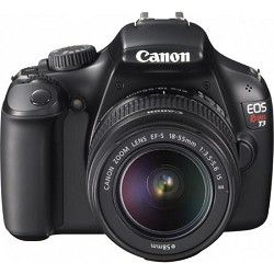 Canon EOS Rebel T3 SLR Digital Camera w/ 18 55mm Lens II