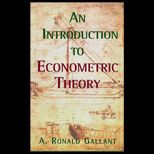 Introduction to Econometric Theory  Measure, Theoretic Probability, and Statistics with Applications to Economics