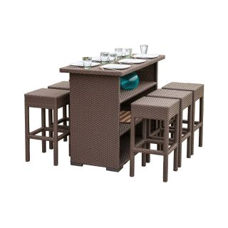 Trinidad 7 pc. Outdoor Bar Set