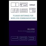 Planar Antennas for Wireless Communication