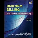 Uniform Billing   Book Only