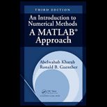 Introduction to Numerical Methods Matlab Approach