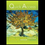 Quick Access Reference for Writers   Access Card