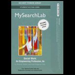 Social Work  Empowering   MySearchLab