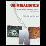 Criminalistics Intro. To   With Access