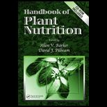 Handbook of Plant Nutrition   With CD