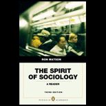 Spirit of Sociology Reader