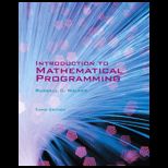 Introduction to Mathematical Programming (Custom)