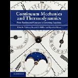 Continuum Mechanics and Thermodynamics  From Fundamental Concepts to Governing Equations