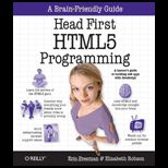 Head First Html5 Programming