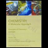 Chemistry  Molecular Approach, Principals of Chemistry CH101 (Custom)