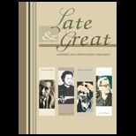 Late and Great  American Designers 1960 2010
