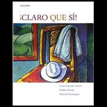 Claro Que Si   With CD and Student Activity Manual