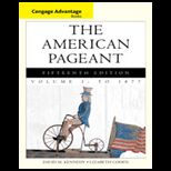 American Pageant Cengage Advantage Books Volume I