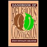 Handbook of Religous Conversion