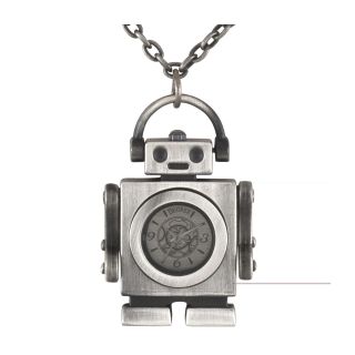 Decree Robot Pendant Watches, Silver, Womens