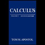 Calculus, Volume I