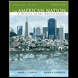 American Nation A History of the United States to 1877, Volume I