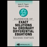 Handbook of Exact Solution for Ord. Diff. Equations