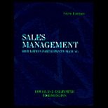 Sales Management Simulation  Participants Manual