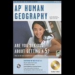 AP HUMAN GEOGRAPHY [WITH CDROM]