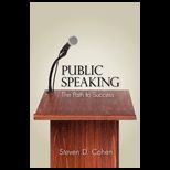 Public Speaking the Path to Success
