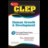 Best Test Preparation for the CLEP, College Level Examination Program, in Human Growth and Development