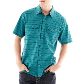 Vans Lace Up Woven Shirt, Lagoon Lace Up, Mens