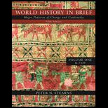 World History in Brief, Volume 1   With Study Card