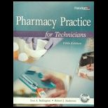 Pharmacy Practice for Technicians Text