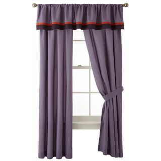 Home Expressions Adira Curtain Panel Pair, Purple